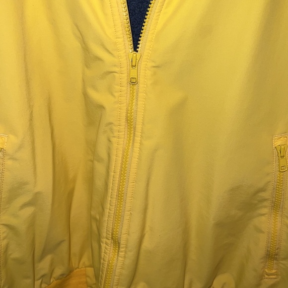 Vintage Yellow Lands’ End Thermacheck Lined Jacket | Size XL 45-48 - Picture 4 of 9